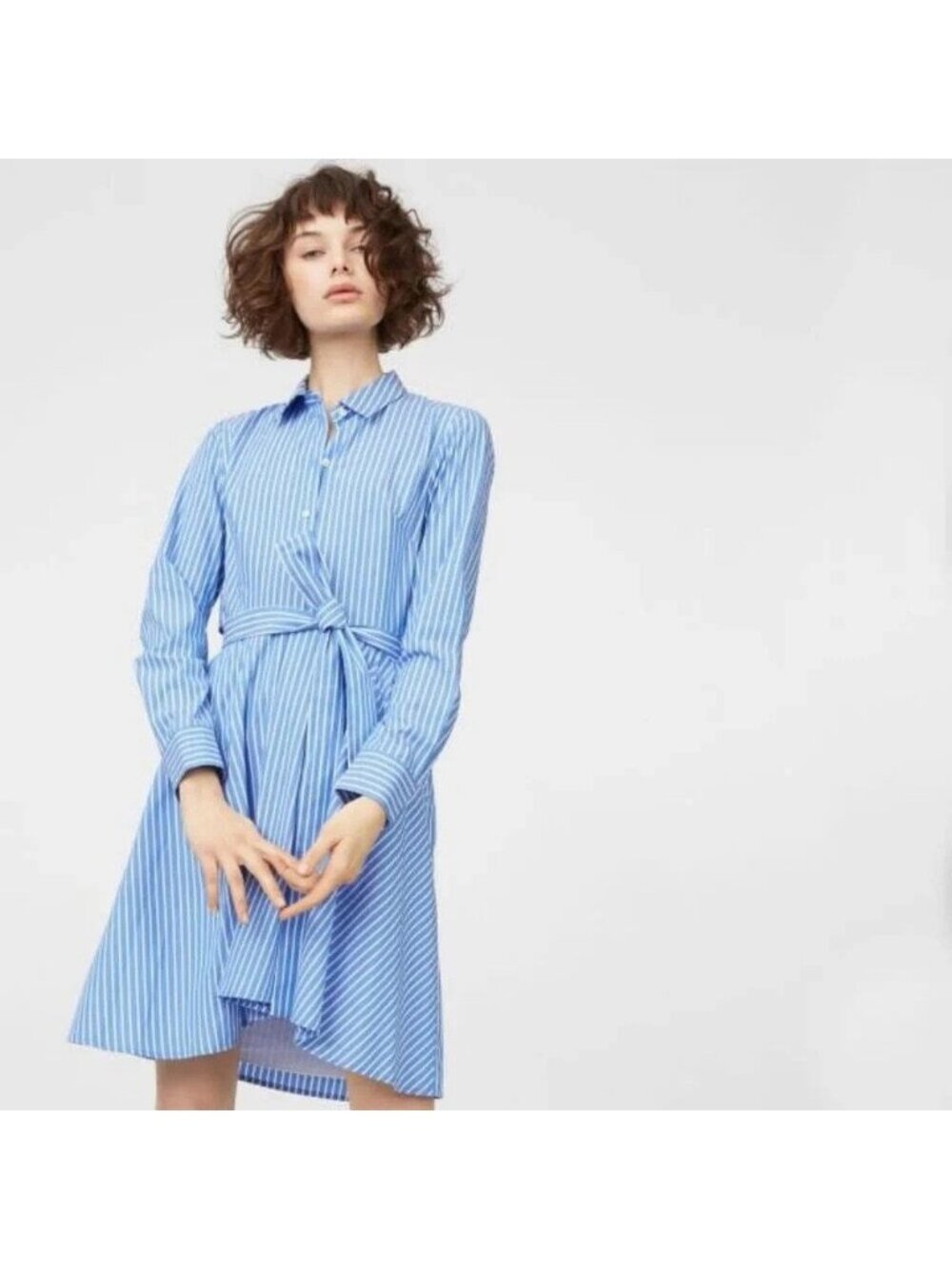Club Monaco Shapira Striped Shirt Dress
